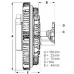 0720002059 BERU Сцепление, вентилятор радиатора