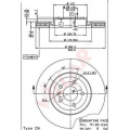 628.1715 VILLAR Тормозной диск