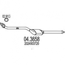 04.3658 MTS Катализатор
