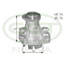 PA12299 GGT Водяной насос