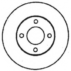 561312BC BENDIX Тормозной диск