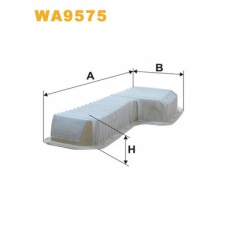 WA9575 WIX Воздушный фильтр