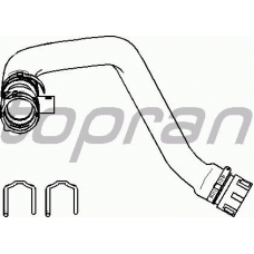 501 567 TOPRAN Шланг радиатора