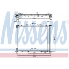 637626 NISSENS модуль охлаждения