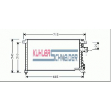 0120201 KUHLER SCHNEIDER Конденсатор, кондиционер