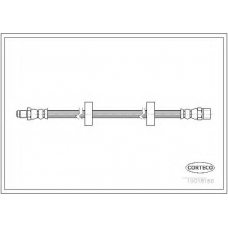 19018186 CORTECO Тормозной шланг