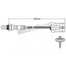 250-24490 WALKER Лямбда-зонд