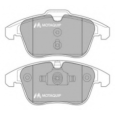 LVXL1293 MOTAQUIP Комплект тормозных колодок, дисковый тормоз