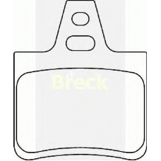 20162 00 704 00 BRECK Комплект тормозных колодок, дисковый тормоз