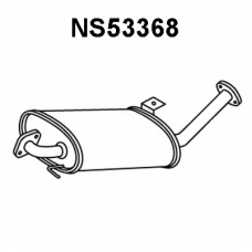 NS53368 VENEPORTE Предглушитель выхлопных газов