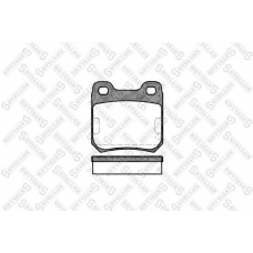 250 010-SX STELLOX Комплект тормозных колодок, дисковый тормоз