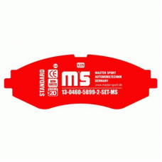 13046058992-SET-MS MASTER-SPORT Комплект тормозных колодок, дисковый тормоз