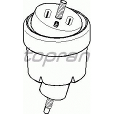 206 835 TOPRAN Подвеска, двигатель