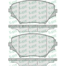 05P958 LPR Комплект тормозных колодок, дисковый тормоз
