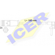 610548 E C ICER Сигнализатор, износ тормозных колодок