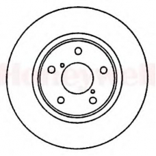 561659B BENDIX Тормозной диск