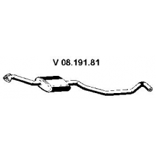 08.191.81 EBERSPACHER Предглушитель выхлопных газов