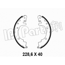 IBL-4504 IPS Parts Тормозные колодки