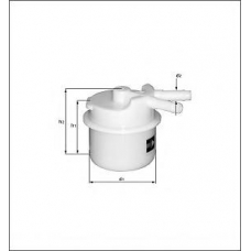 KL 206 KNECHT Топливный фильтр