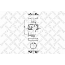 84-12002-SX STELLOX ремонтный комплект, рычаг подвески