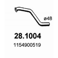 28.1004 ASSO Труба выхлопного газа