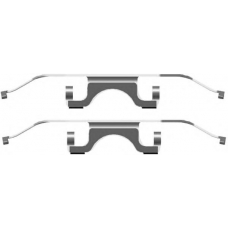 MBA1702 MINTEX комплект принадлежностей, тормозной суппорт