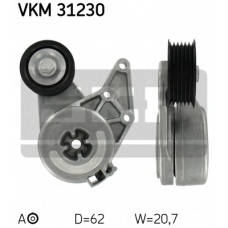 VKM 31230 SKF Натяжной ролик, поликлиновой  ремень