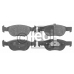 16372 FEBI Комплект тормозных колодок, дисковый тормоз