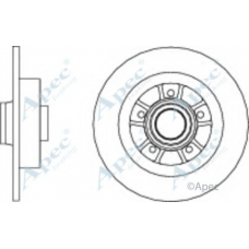 DSK2824 APEC Тормозной диск