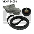 VKMA 34054 SKF Поликлиновой ременный комплект