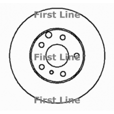 FBD455 FIRST LINE Тормозной диск
