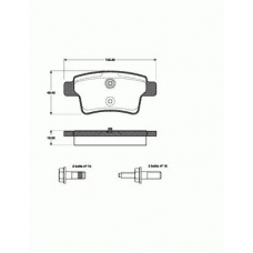 1501221957 S.b.s. Комплект тормозных колодок, дисковый тормоз