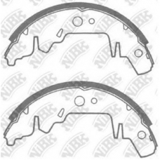 FN11814 NiBK Комплект тормозных колодок