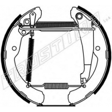 6217 TRUSTING Комплект тормозных колодок