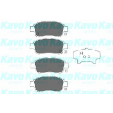 KBP-9008 KAVO PARTS Комплект тормозных колодок, дисковый тормоз
