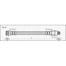 8150 25101 TRISCAN Тормозной шланг