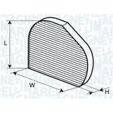 350203061010 MAGNETI MARELLI Фильтр, воздух во внутренном пространстве