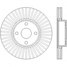 562436BC BENDIX Тормозной диск