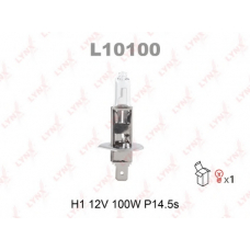 L10100 LYNX L10100 h1 12v 100w p14.5s лампа автомоб. lynx