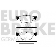 5502229978 EUROBRAKE Комплект тормозных колодок, дисковый тормоз