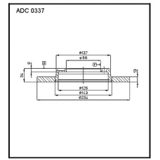 ADC 0337 Allied Nippon Гидравлические цилиндры