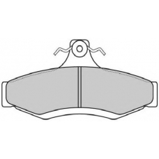 FBP-1684 FREMAX Комплект тормозных колодок, дисковый тормоз