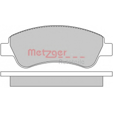 1170026 METZGER Комплект тормозных колодок, дисковый тормоз