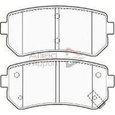 ADB31543 COMLINE Комплект тормозных колодок, дисковый тормоз