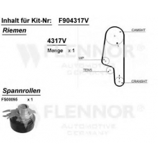 F904291V FLENNOR Комплект ремня грм