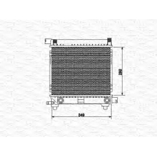350213534000 MAGNETI MARELLI Радиатор, охлаждение двигателя