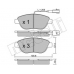 22-0322-0 METELLI Комплект тормозных колодок, дисковый тормоз