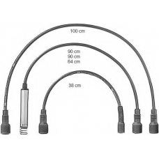 ZEF583 BERU Комплект проводов зажигания