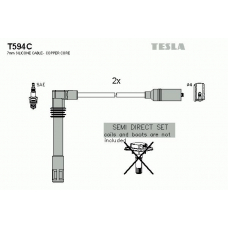 T594C TESLA Комплект проводов зажигания