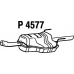 P4577 FENNO Глушитель выхлопных газов конечный